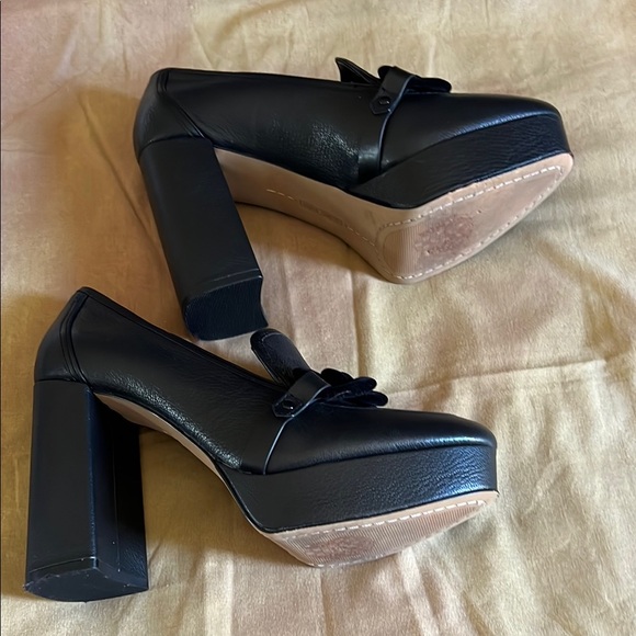Vince Camuto Black Heels with Block Heel - Picture 2 of 8